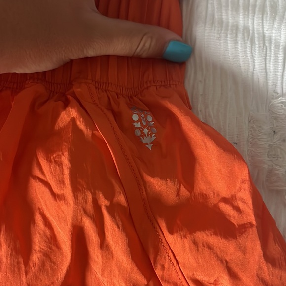 Free people movement the way home athletic shorts size small orange - Picture 2 of 3